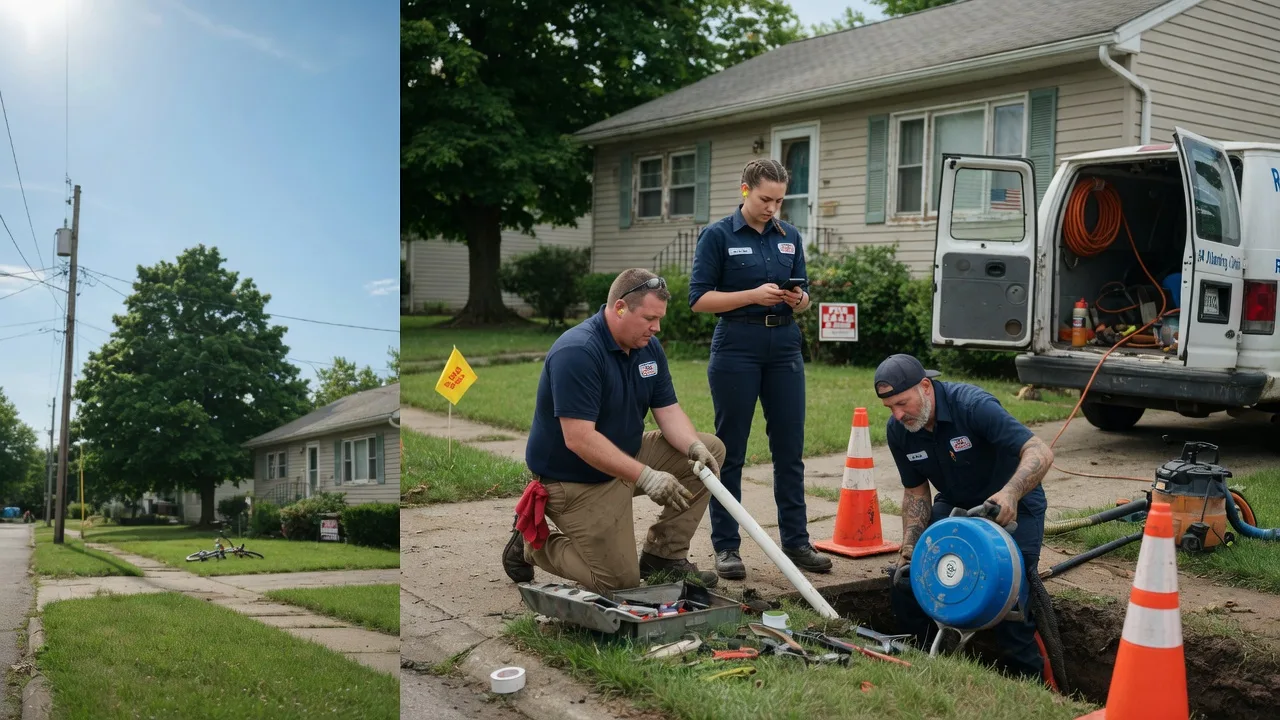 Sewer Line Repair in Harts, WV near me